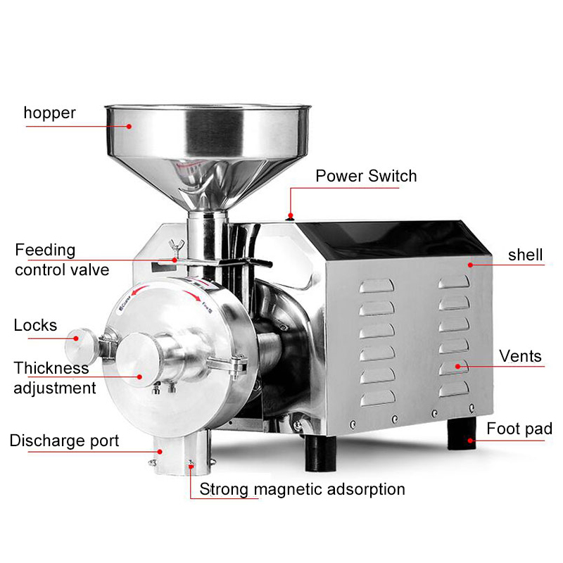Grain Grinder Machine 110v Dry - Grain Mill Grinder review and price