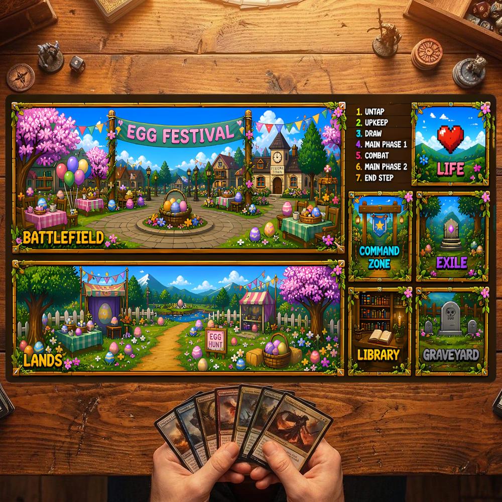 Magic Card Playmat TCG Playmat - Farming Zone review and price