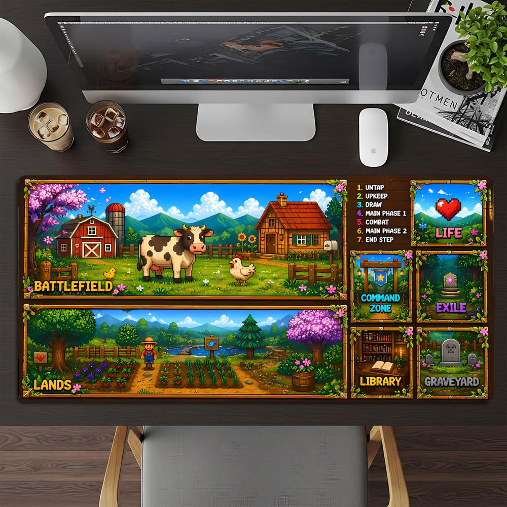 Magic Card Playmat TCG Playmat - Farming Zone review and price