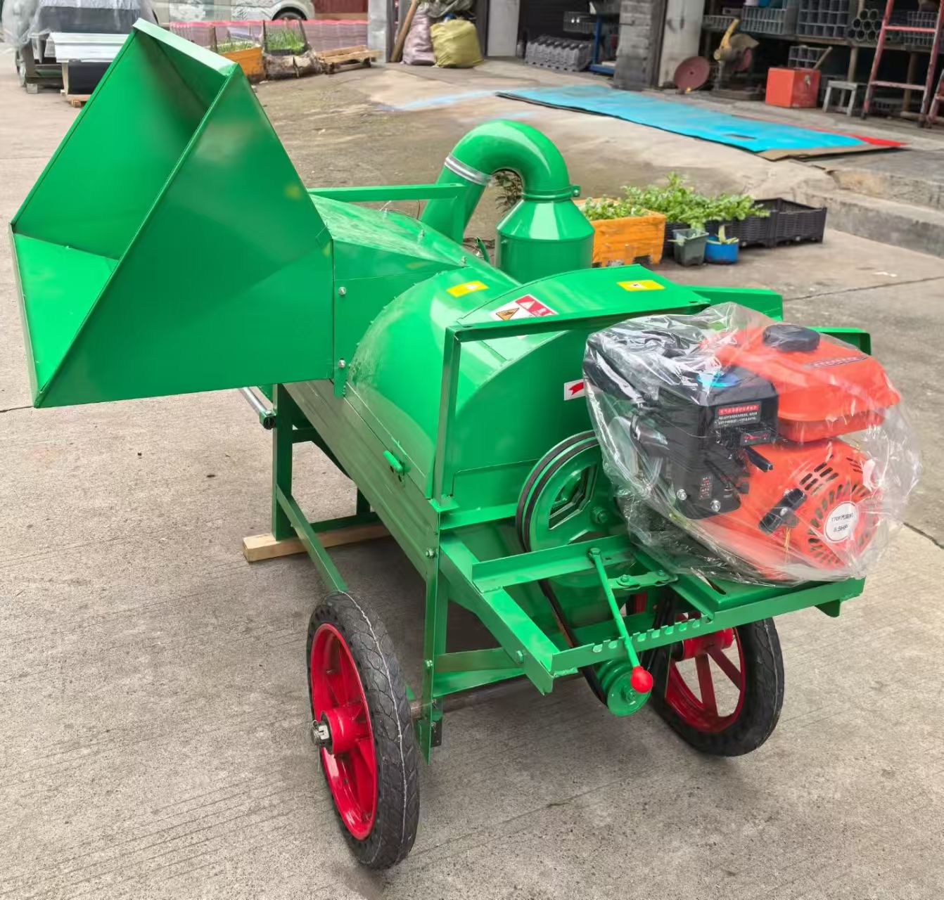 fg-High Productivity 1000 Kg/h - Rice Thresher Machine review and price