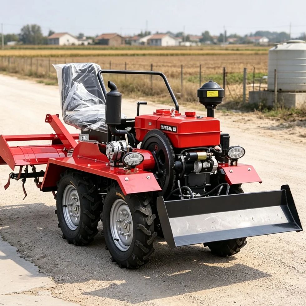 Customized 4‑Wheel 4WD Rotary  - Farming Agriculture Equipment review and price
