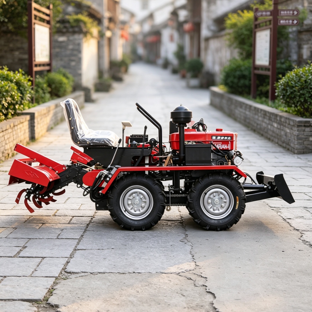 Customized 4‑Wheel 4WD Rotary  - Farming Agriculture Equipment review and price