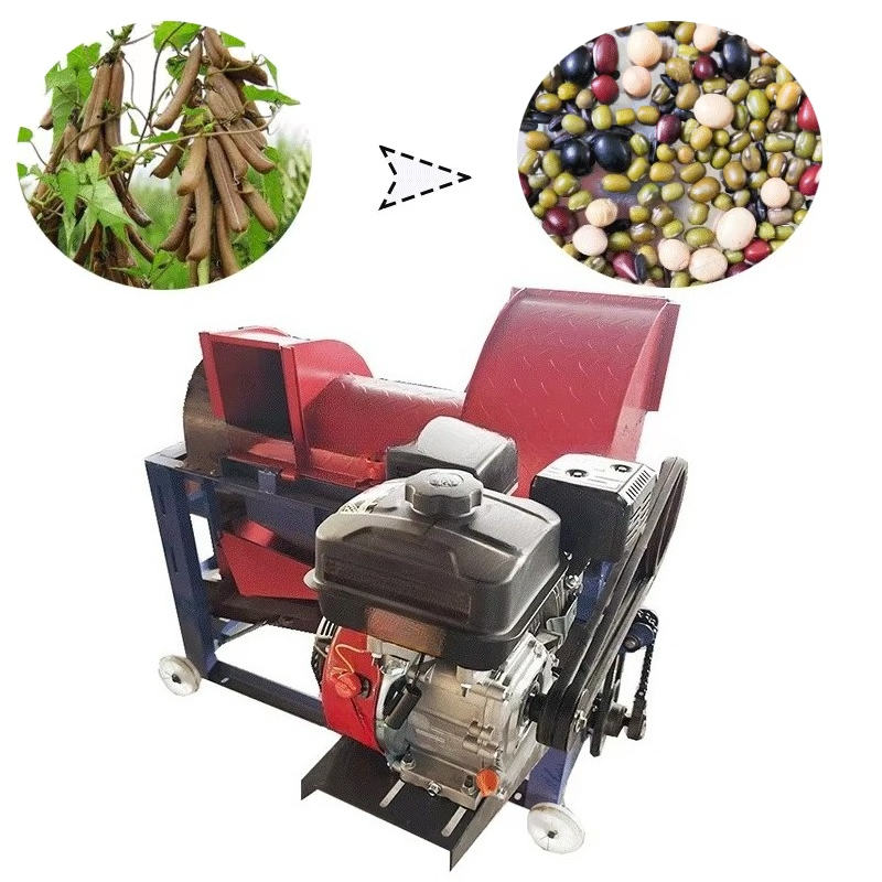 Agricultural machinery Soybean - Rice Thresher Machine review and price