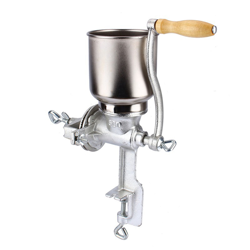 Desktop Hand Crank Grain Grind - Grain Mill Grinder review and price